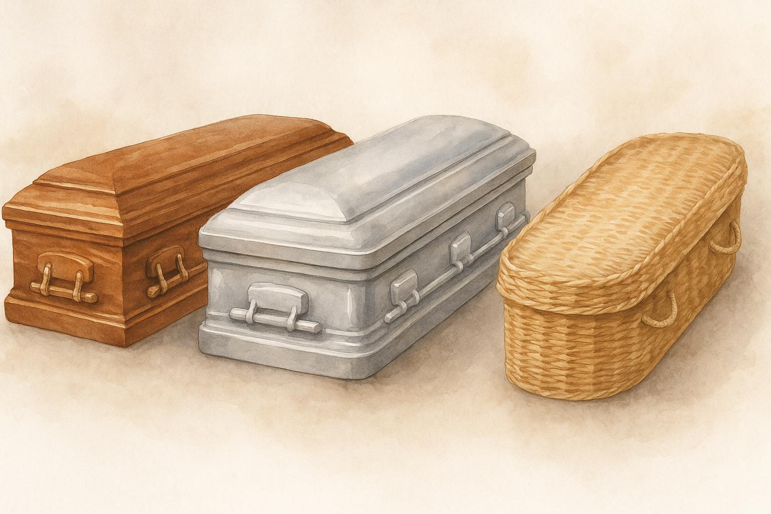 7 Types of Caskets: Wood, Metal & Eco-Friendly Options