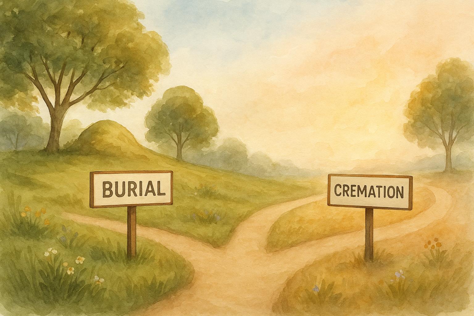 Burial vs Cremation: Cost, Process & What to Choose