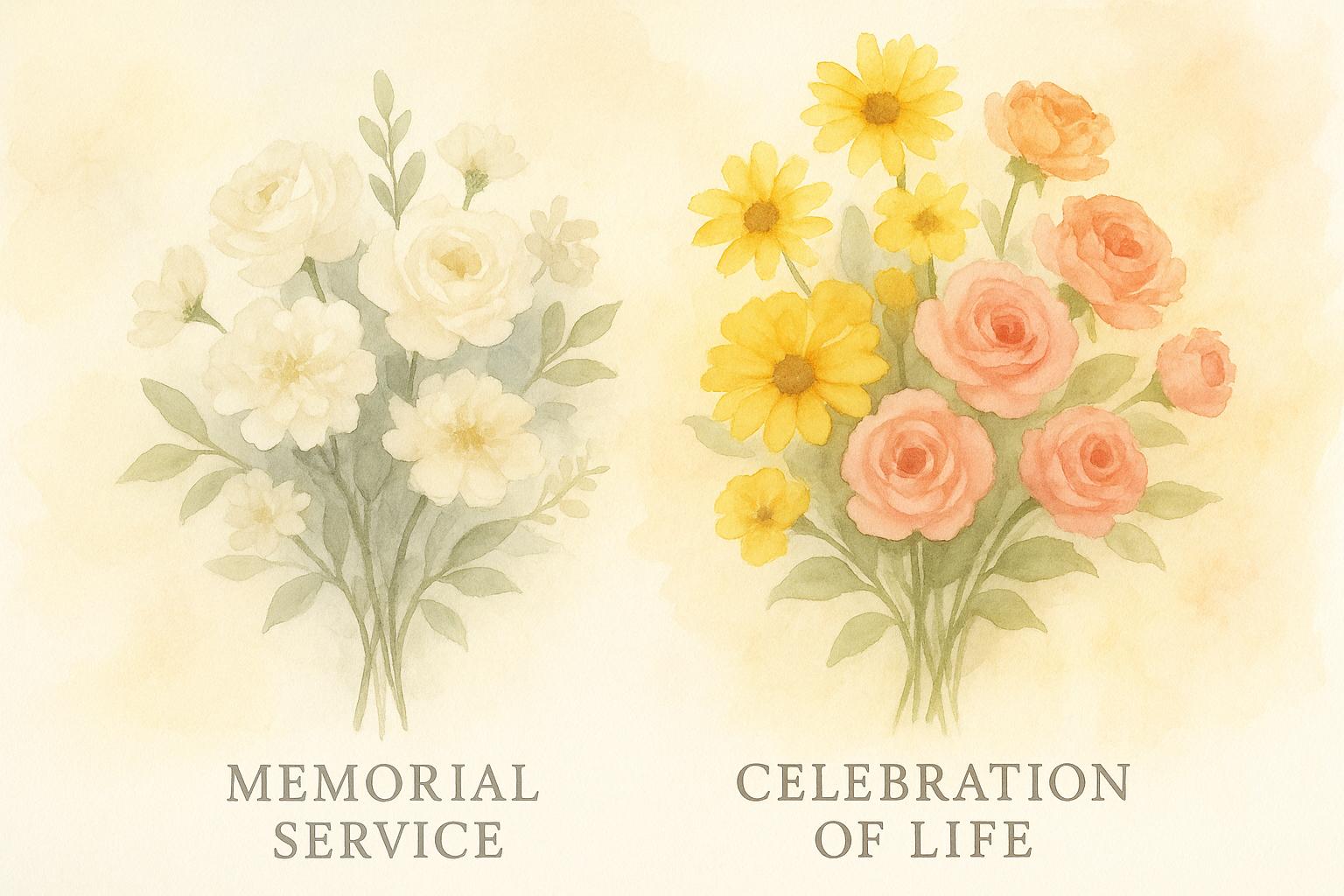 Memorial Service vs. Celebration of Life