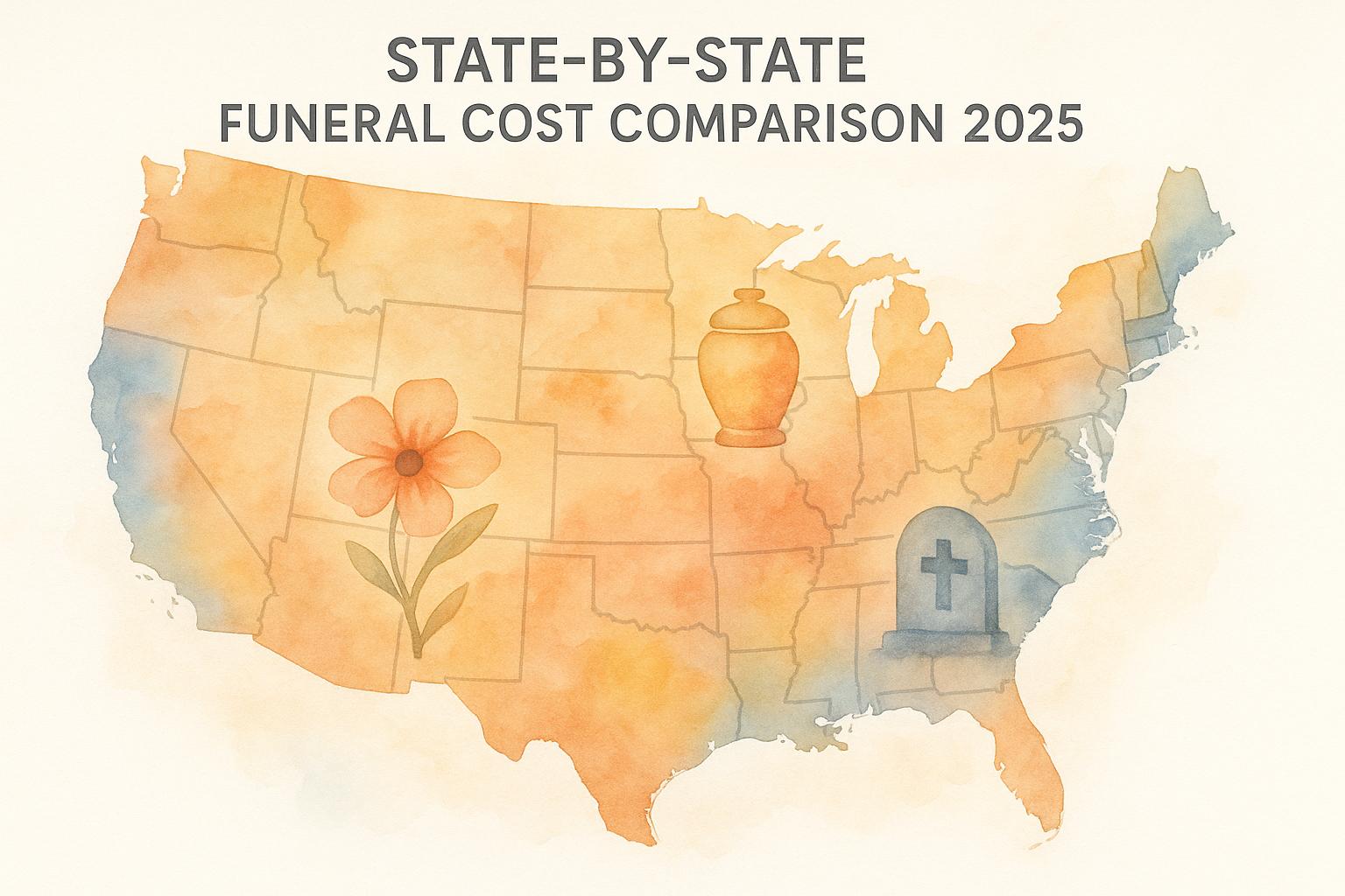 State-by-State Funeral Cost Comparison 2025