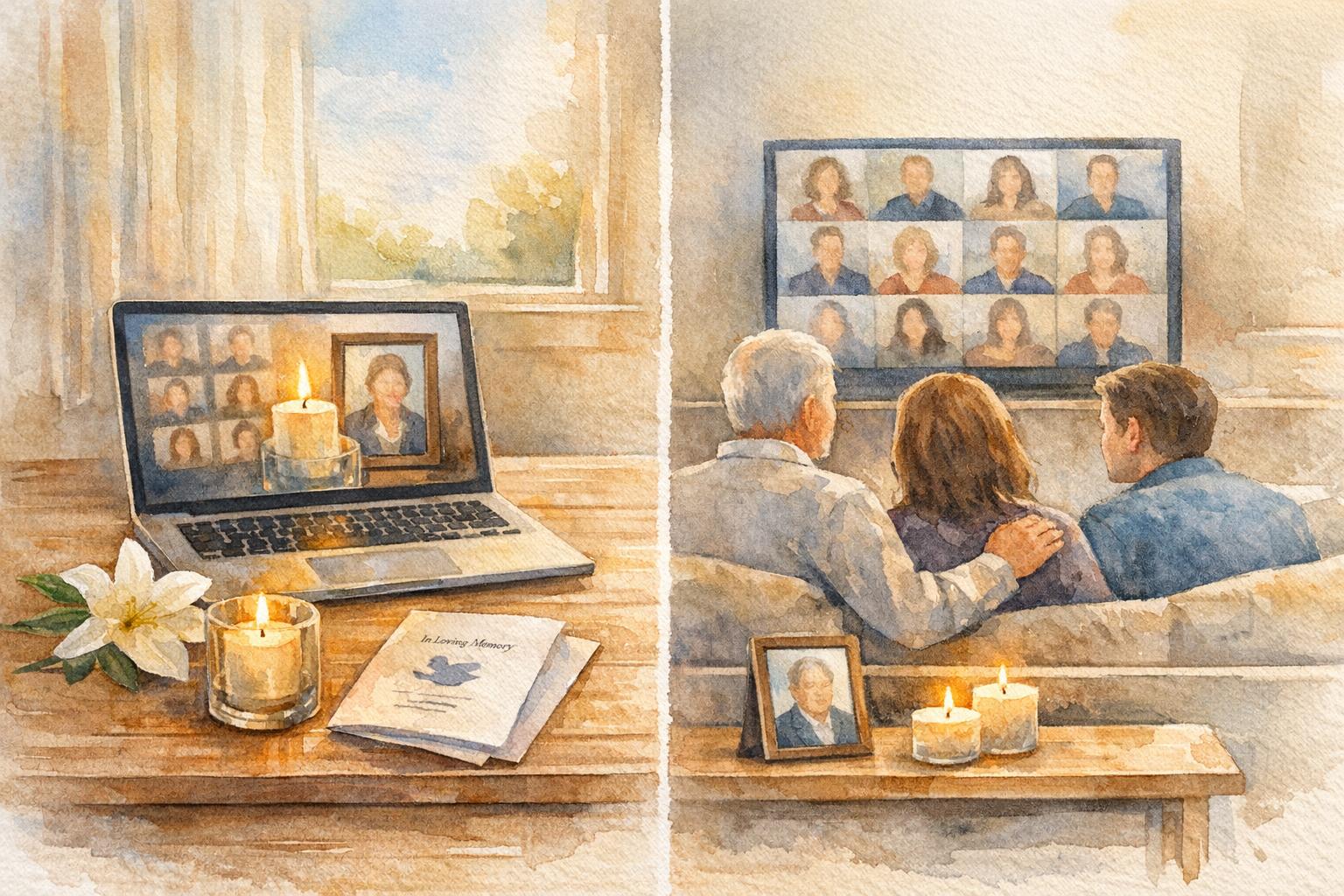 Virtual vs. Hybrid Memorials: Key Differences
